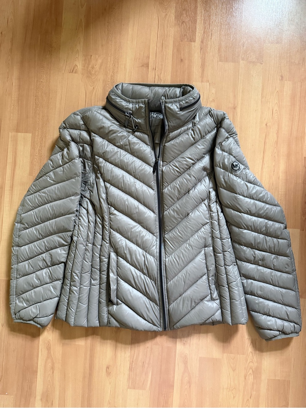 Michael Kors Down Packable Jacket - Taupe